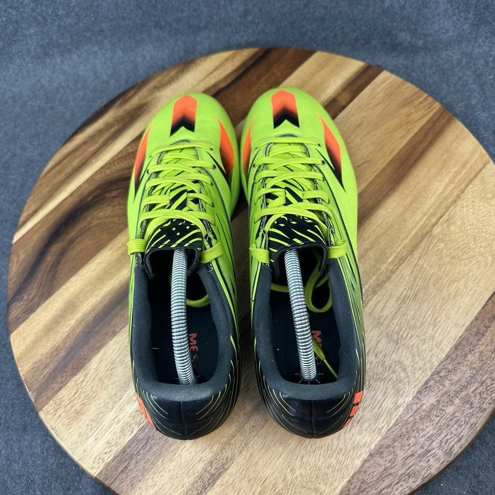 Men's Adidas Messi 15.3 Turf Solar Slime Soccer Shoes S74696 Size 12